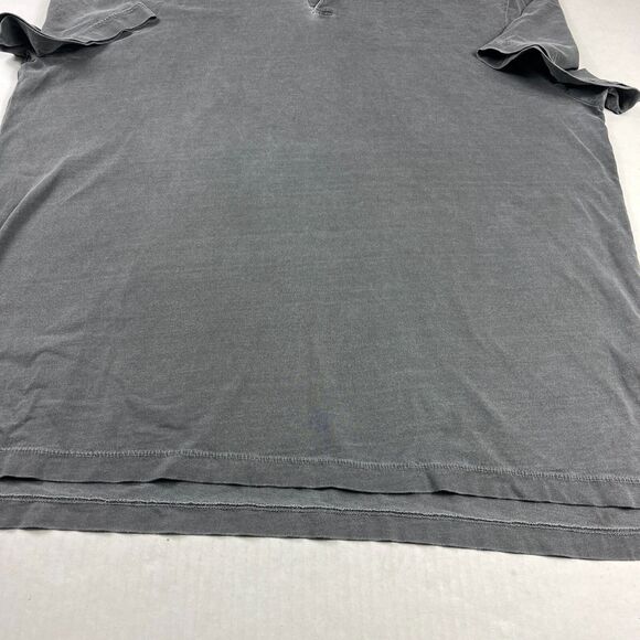 Standard James Perse Mens 5 XXL Gray Polo Shirt USA Made Lightweight Casual Top - Picture 2 of 11